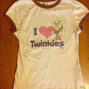 Vintage Hostoss I heart Twinkies Tee M